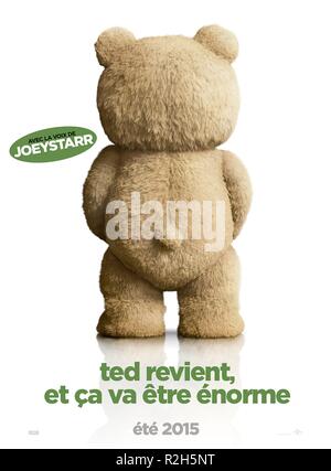 Ted 2 Year : 2015 USA Director : Seth MacFarlane Movie poster (Fr) Stock Photo