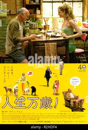 Whatever Works Year : 2009 USA Director: Woody Allen Evan Rachel Wood, Larry David Affiche du film (Japan) Stock Photo