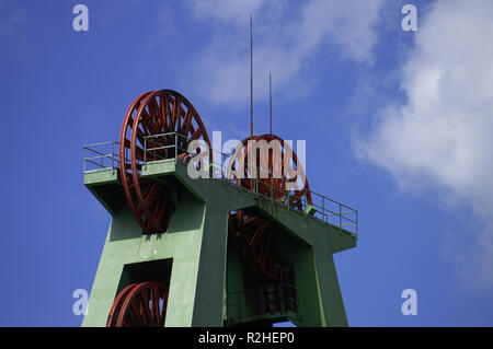 old coal mine Stock Photo