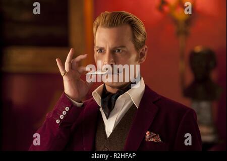 Mortdecai Year : 2015 USA Director : David Koepp Johnny Depp, Ewan ...