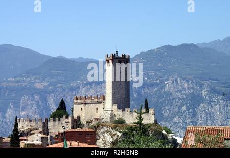 castello di malcesine Stock Photo