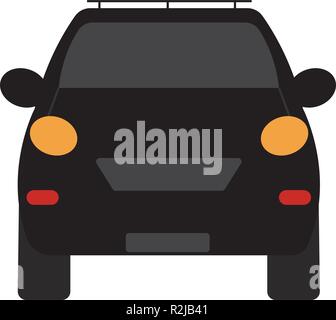 front view of a car Stock Vector