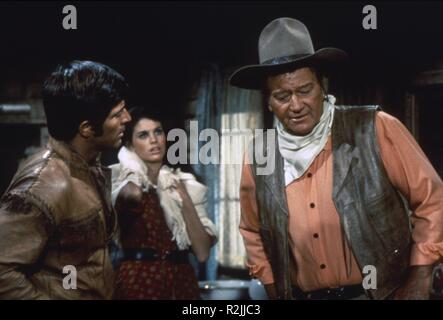 RIO LOBO (1970) JORGE RIVERO, SHERRY LANSING, JOHN WAYNE RIL 014 Stock ...