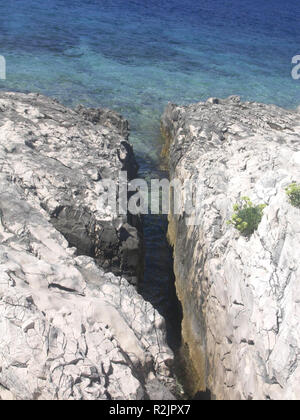 rocks in the sea Stock Photo