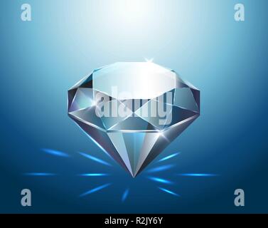 Luxury Diamond Isolated Icon Stock Vector Image & Art - Alamy