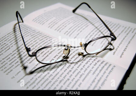 glasses on a book 2