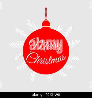 Merry Christmas. Happy New Year. Colorful vintage typographic fe Stock Vector
