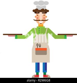 chef cook icon vector Stock Vector