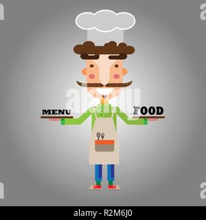 chef cook icon vector Stock Vector