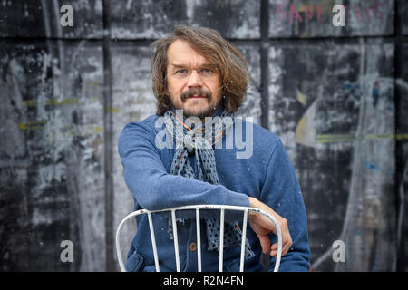 Prague, Czech Republic. 19th Nov, 2018. Czech singer Dan Barta poses during an interview for the Czech News Agency (CTK) in Prague, Czech Republic, on November 19, 2018. Credit: Vit Simanek/CTK Photo/Alamy Live News Stock Photo