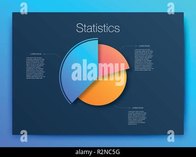 Dashboard infographic template with modern design.Stock vector Stock Vector