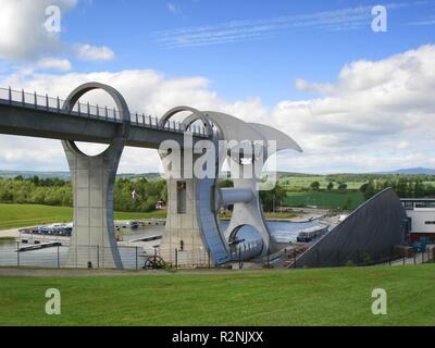 falkirk wheel iii Stock Photo