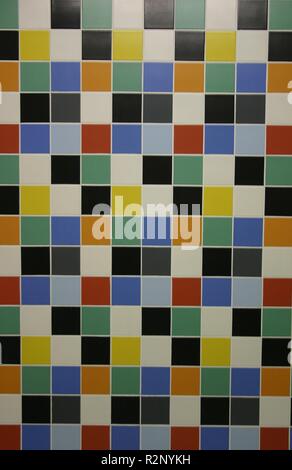 colorful tiles Stock Photo