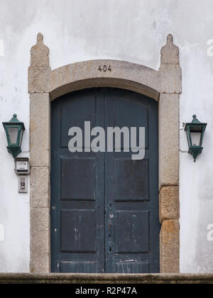Door 404. Error code internet message Stock Photo