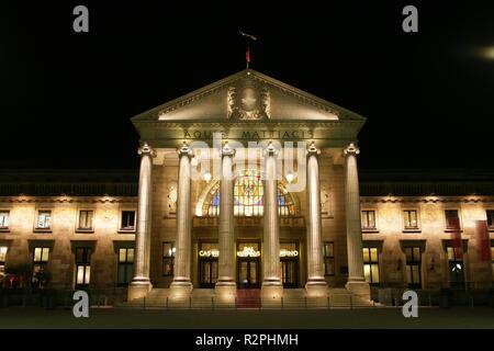 kurhaus wiesbaden at night Stock Photo