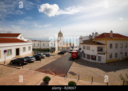 Old town of Albufeira, Algarve, Faro District, Portugal, Europe Stock Photo