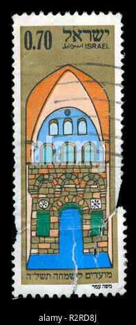 Postage stamp from Israel in the Festivals 5735 (1974) series Stock Photo