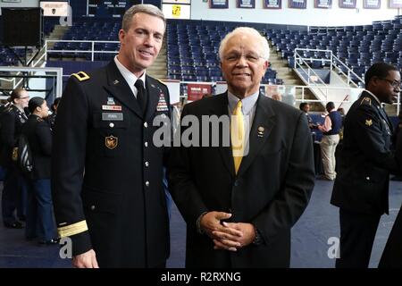 Brig. Gen. Robert K. Ryan, land component commander, District of Columbia National Guard, participate in the fifth annual Cadet Command Senior Leader Development Conference on Nov. 7th, 2018 at Howard University in Washington D.C. The conference was an opportunity for senior leaders to provide guidance and direction to cadets in the Reserve Officer Training Corp.