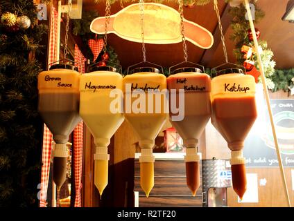 Birmingham's German Frankfurt Christmas Market Stock Photo