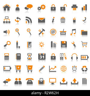 Tool glossy icons, set of modern design buttons for web, internet and ...