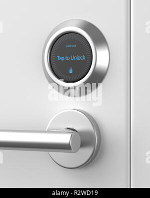 A 3D rendered illustration of a locked system with a binary code Stock ...