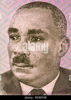 Abeid Amani Karume, President of Zanzibar, 1964-1972. Photographed ...