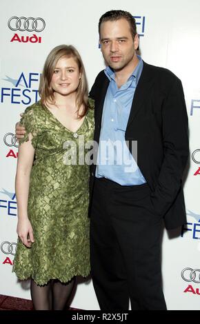 JULIA JENTSCH & MARC ROTHEMUND SOPHIE SCHOLL: THE FINAL DAYS PREMIERE AFI FEST 2005 ARCLIGHT HOLLYWOOD LOS ANGELES USA 04 N Stock Photo