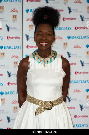 LONDON - ENGLAND: 15 OCT.  Floella Benjamin attends the Women of the Year Lunch & Awards, London, UK - 15 Oct 2018 Stock Photo