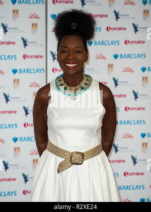 LONDON - ENGLAND: 15 OCT.  Floella Benjamin attends the Women of the Year Lunch & Awards, London, UK - 15 Oct 2018 Stock Photo