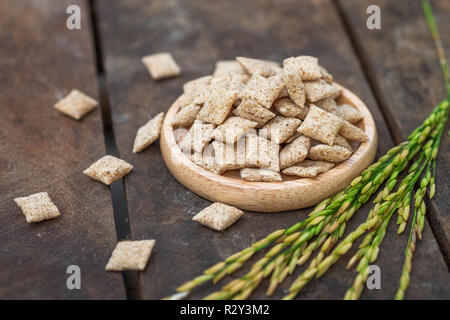 oats healthy whole grains on background Stock Photo