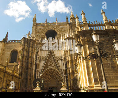 Cathedral of Seville. Andalusia. Spain Stock Photo