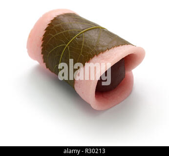 Sakura mochi, traditional japanese sweets in Marc Stock Photo