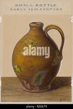 Small Jug. Dated: 1938. Dimensions: overall: 24.9 x 17.7 cm (9 13/16 x 6 15/16 in.)  Original IAD Object: 6' High. Medium: watercolor, colored pencil, and graphite on paper. Museum: National Gallery of Art, Washington DC. Author: Philip Smith. Stock Photo