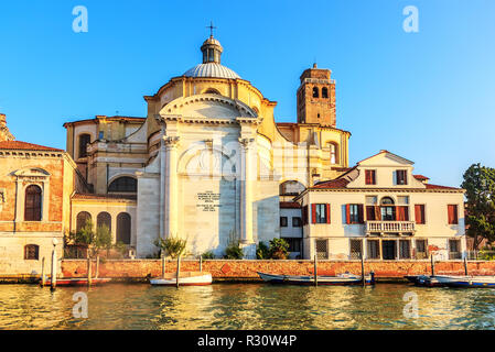 San Geremia Church in the canal of Venice, Italy Stock Photo