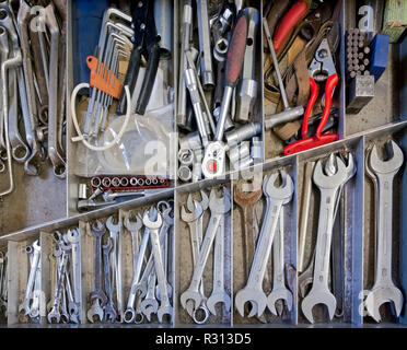 various hand tools Stock Photo