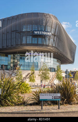 large showcase cinema at west quay shopping centre in southampton, hampshire, uk. Stock Photo