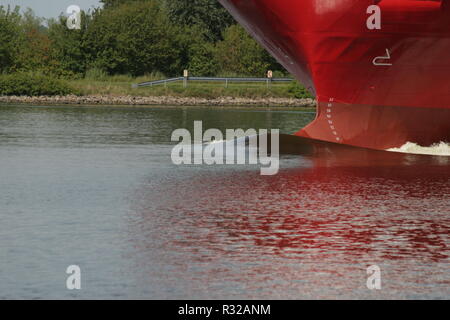 bulbous bow Stock Photo