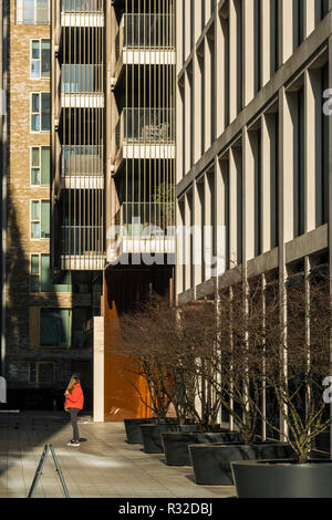 Pearson Square, Fitzrovia, London, England, U.K. Stock Photo