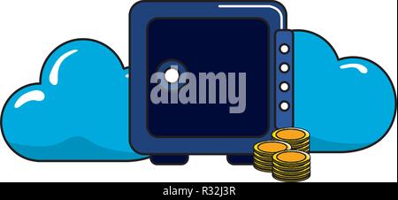 Money icon set design, financial commerce market market payment and buy theme Vector illustration Stock Vector