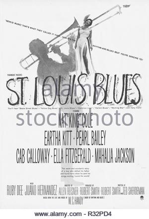 ST. LOUIS BLUES (1958) EARTHA KITT, MAHALIA JACKSON ALLEN REISNER Stock Photo: 28702878 - Alamy