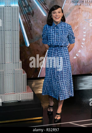 millie bobby brown moncler dress Millie Bobby Brown's Moncler Puffer Dress Is Basically A Fashion Sleeping Bag