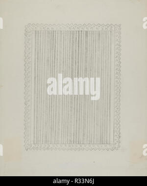 Pillow Sham Dated C 1936 Dimensions Overall 27 5 X 22 3 Cm