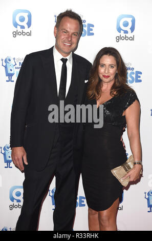 Photo Must Be Credited ©Alpha Press 079965 20/11/2018 Peter Jones and Wife Tara Capp Globals Make Some Noise Night 2018 in London Stock Photo