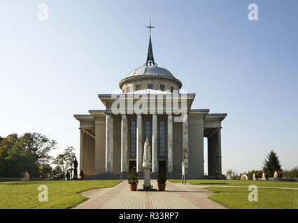 Church of Our Lady of the Scapular in Dabrowa Tarnowska. Poland Stock Photo