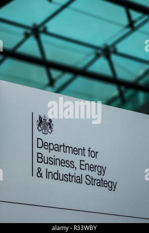 Department for Business, Energy & Industrial Strategy, Victoria Street, London, England, U.K.