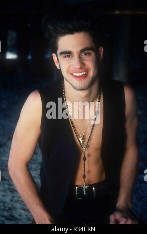 MALIBU, CA - JANUARY 27: (EXCLUSIVE) Actor Damon Pampolina poses at Exclusive Photo shoot on January 27, 1993 in Malibu, California. Photo by Barry King/Alamy Stock Photo Stock Photo