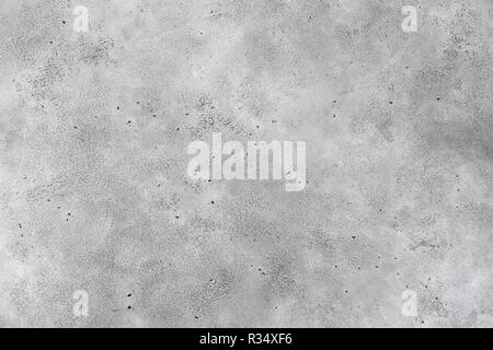 Grey concrete background, texture of grey stone, grey wall. Horizontal, copy space for text Stock Photo