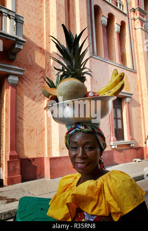 Colombia, Cartagena, old town, portrait Stock Photo