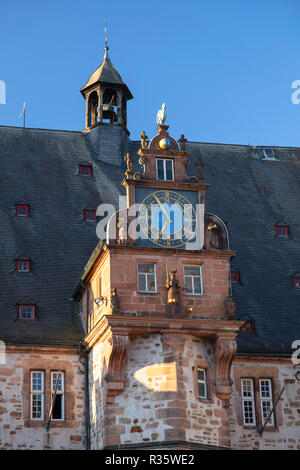 Rathaus (Town Hall), Marburg, Hesse, Germany Stock Photo