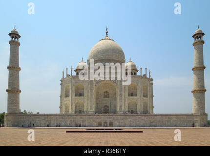 taj mahal in agra Stock Photo